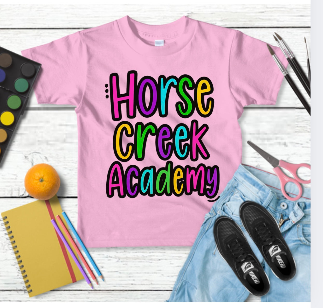 Horse Creek Academy neon 2025