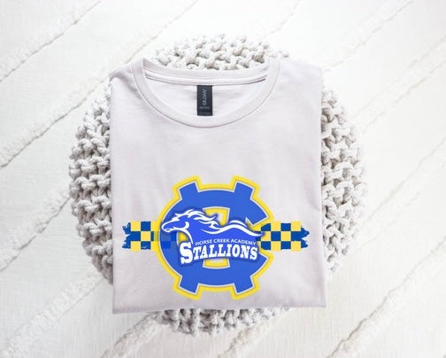 Checkered Stallions shirt