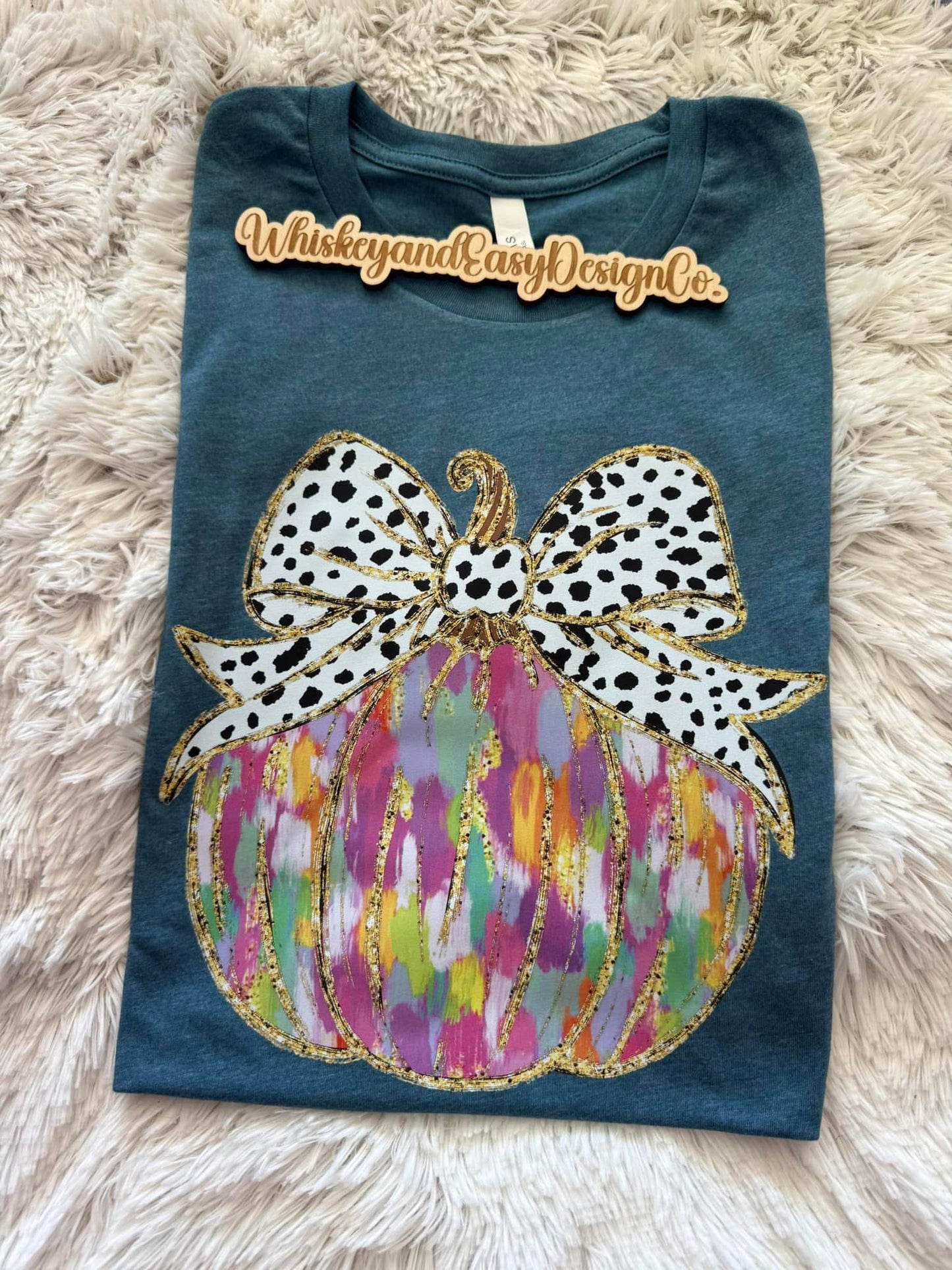 Fall Pumpkin short sleeve.