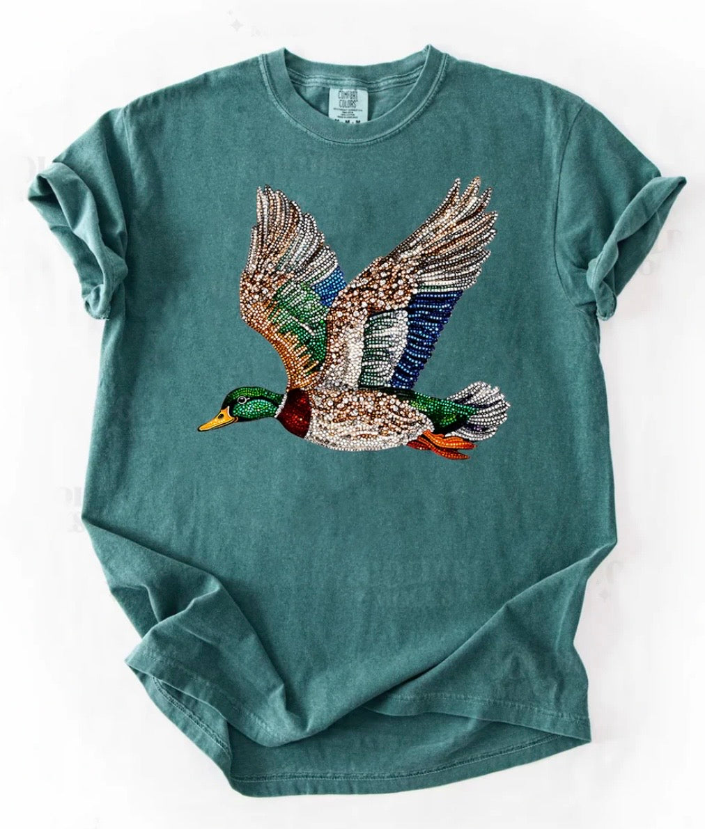Faux Mallard Duck SS shirt