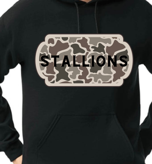 Stallion camo Hoodie