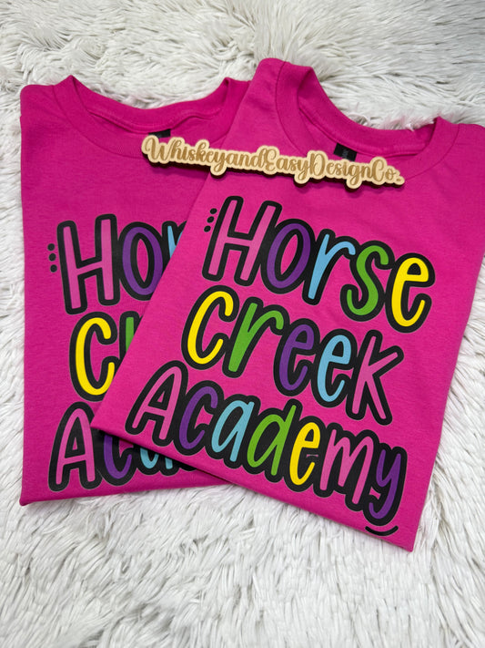 Horse Creek Academy neon 2025