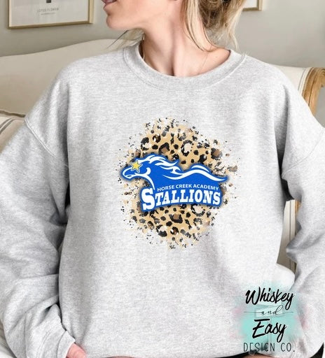 Leopard Stallions Sweatshirt/Crewneck