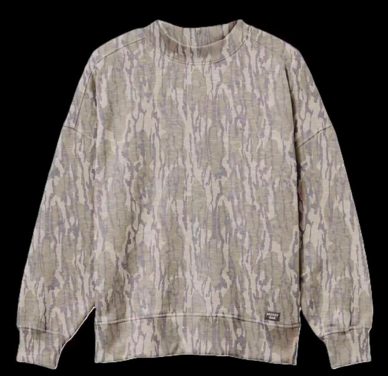 Mossy oak mock neck