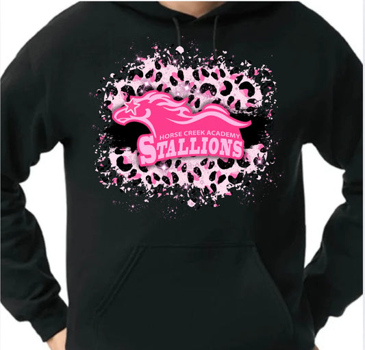 Pink leopard HCA Hoodie