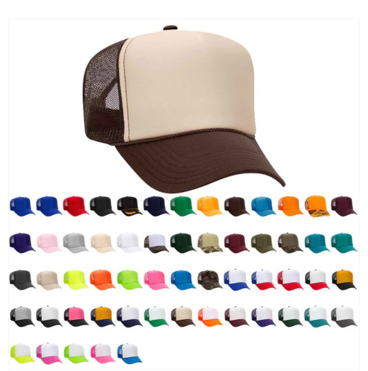 Woman’s (Peaches) Custom hats, leather patches
